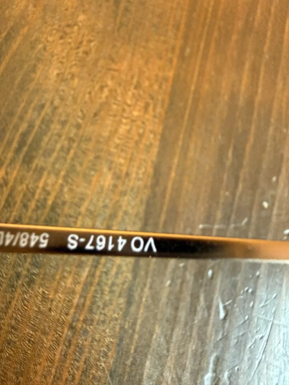 VOGUE VO 4167-S 548/4L GUNMETAL PURPLE Frames 48-19